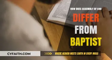 Exploring Theological Differences: Assembly of God vs. Baptist Beliefs
