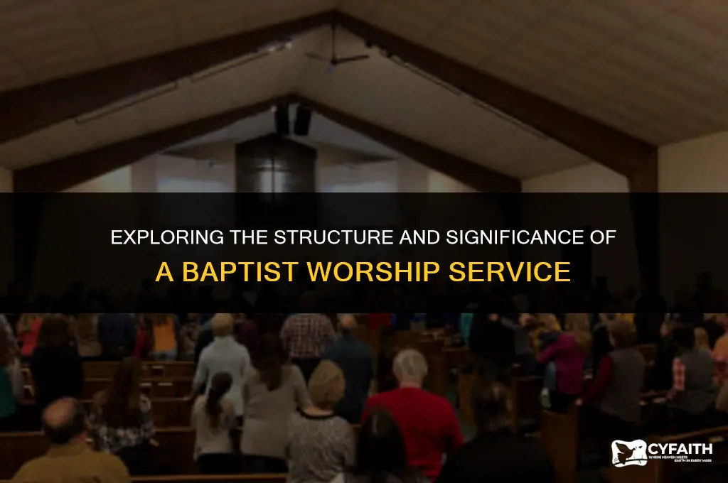 how does baptist mass go