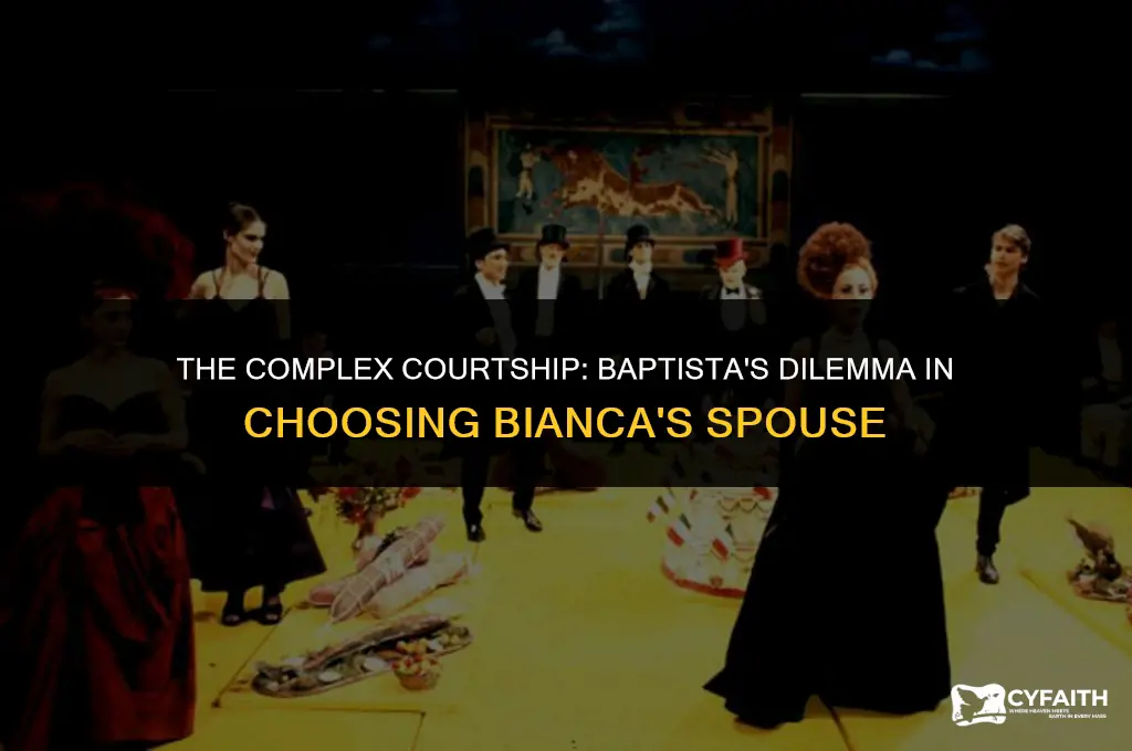 how does baptista decide who will marry bianca
