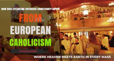 Byzantine Orthodoxy vs. European Catholicism: Key Theological and Liturgical Differences