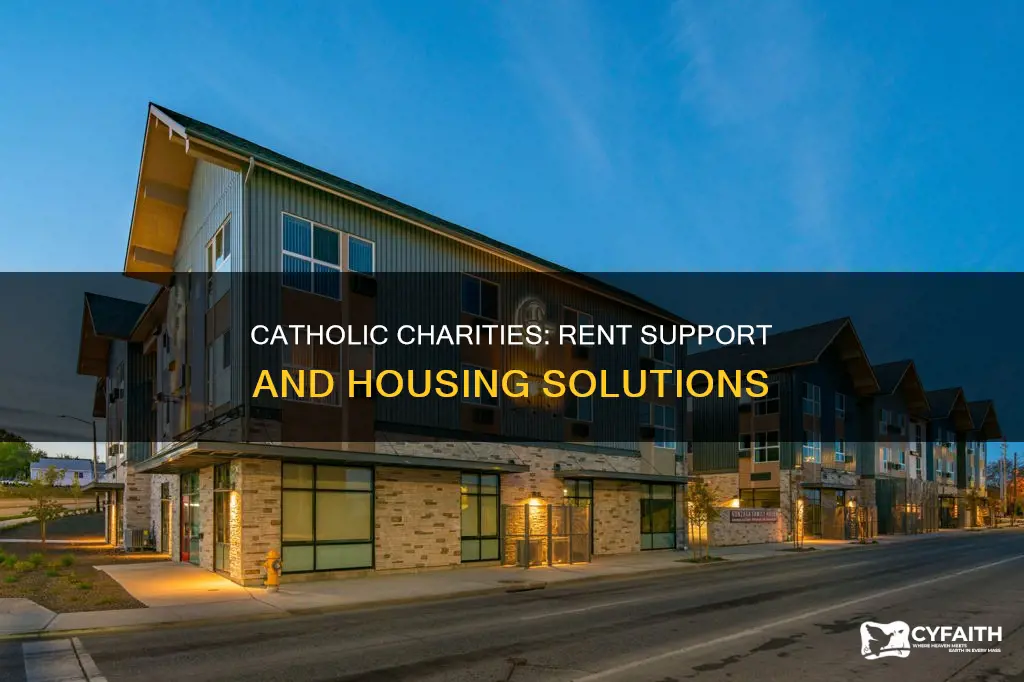 how does catholic charities help with rent