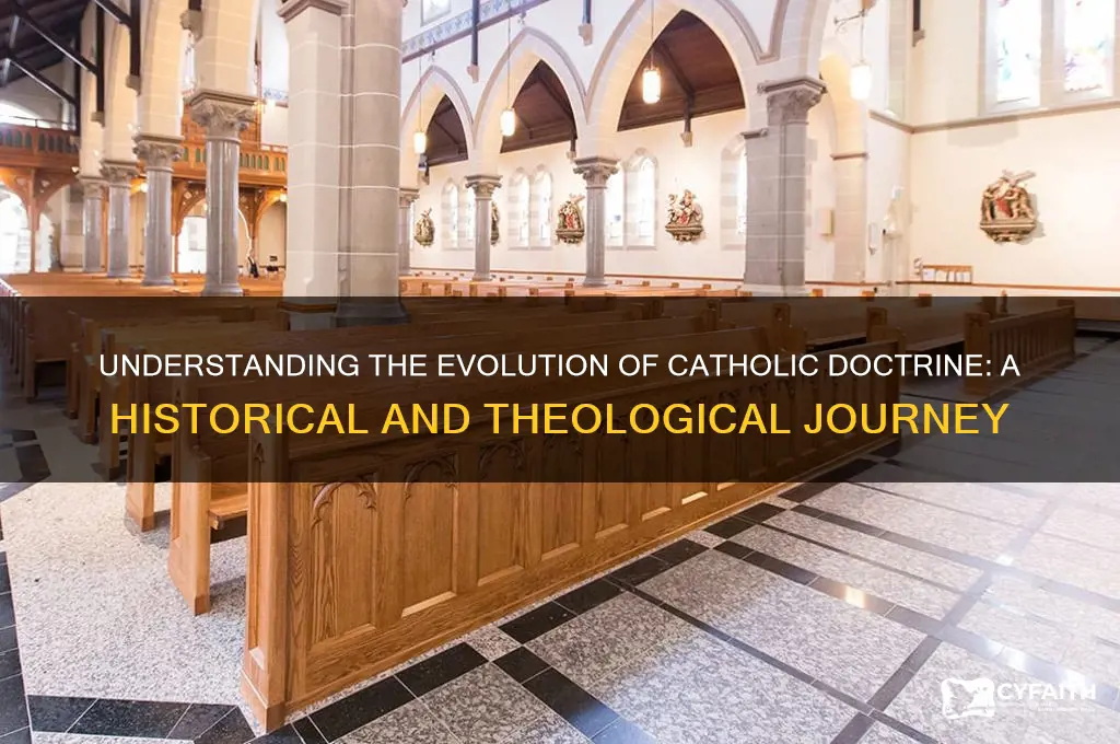 how does catholic doctrine develop