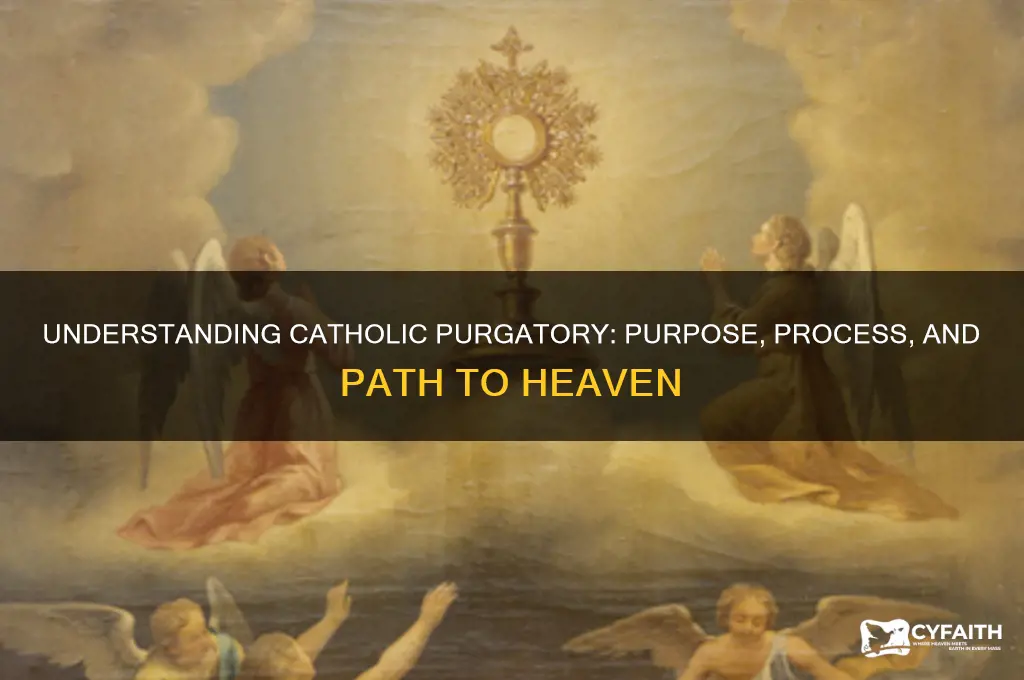 how does catholic purgatory work