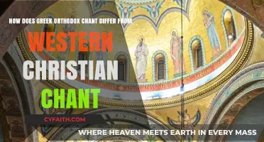 Greek Orthodox vs. Western Christian Chant: Distinct Styles and Traditions
