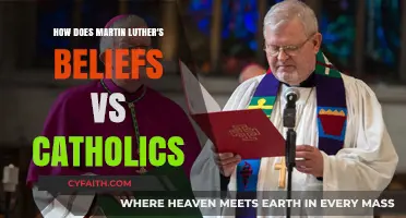 Luther's Beliefs: A Protestant-Catholic Divide