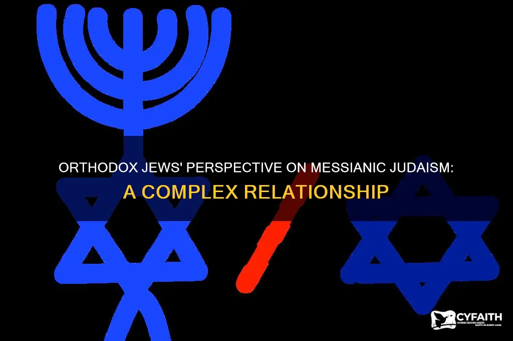 how does orthodox jews feel about messianic jews