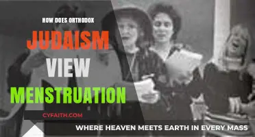 Orthodox Judaism's Perspective on Menstruation: Rituals, Restrictions, and Respect