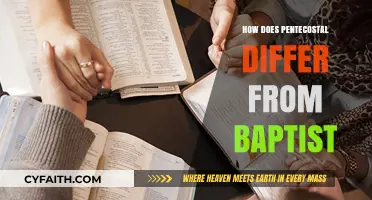 Exploring the Key Differences Between Pentecostal and Baptist Beliefs