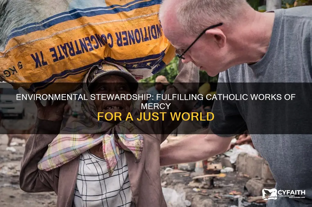 how does protecting the environment address catholic works of mercy