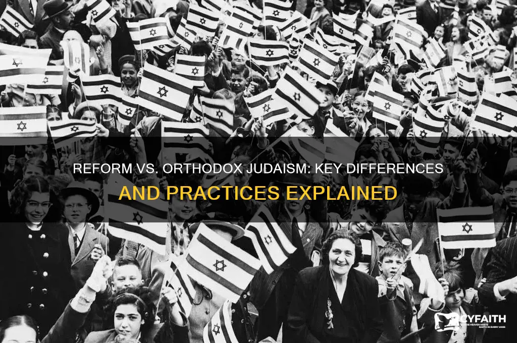 how does reform judaism compare with orthodox judaism