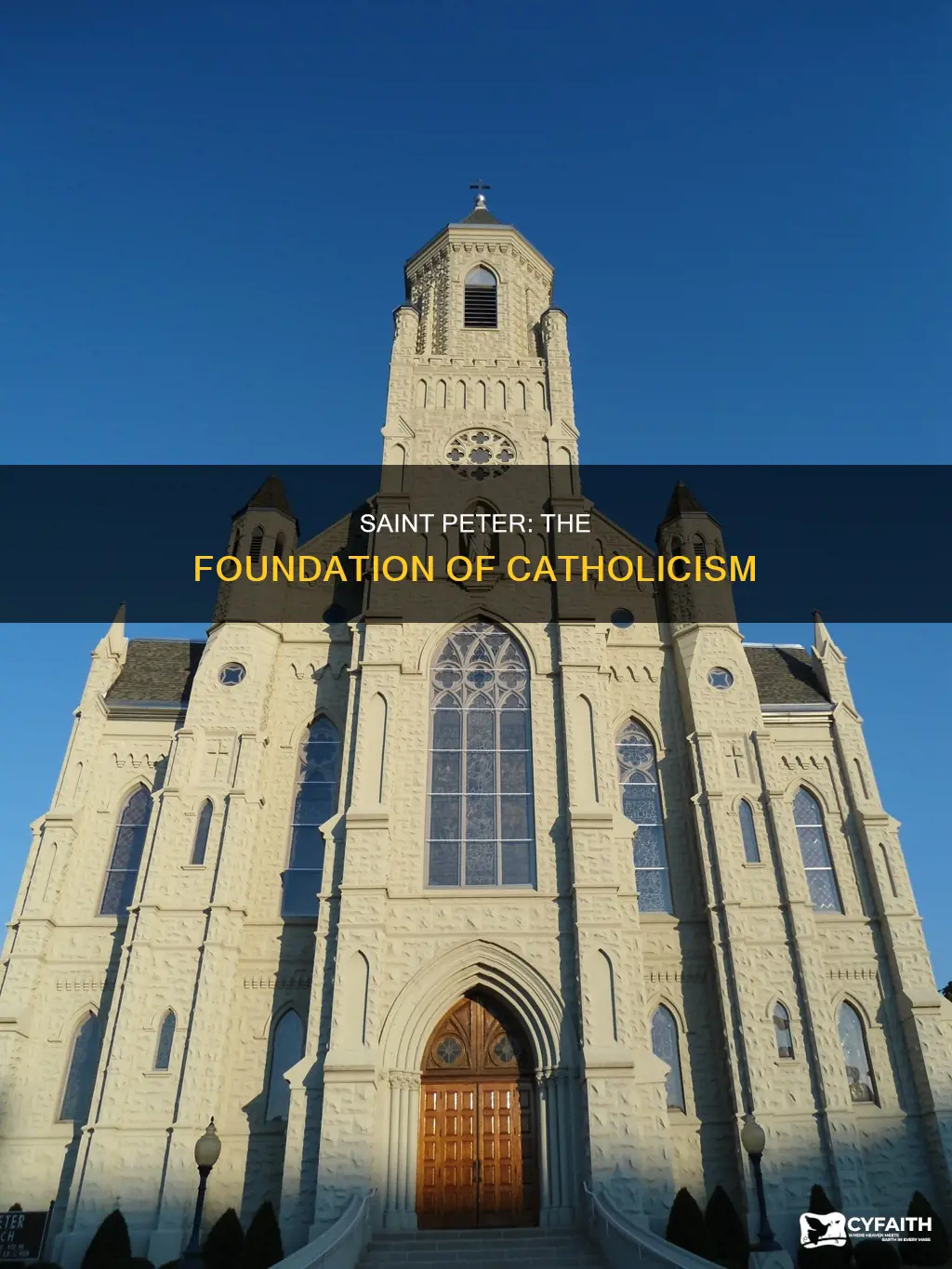 how does saitn peter represent catholics