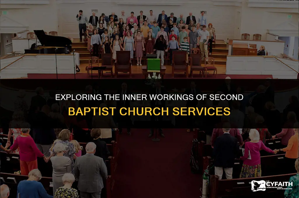 how does second baptist service work
