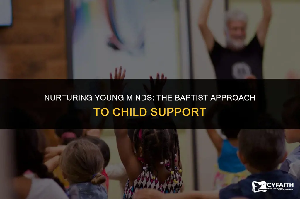how does so baptist support children