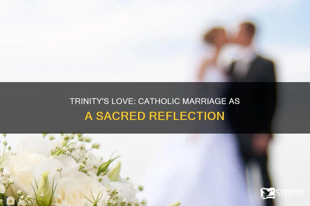 how does the catholic understanding of marriage reflect the trinity