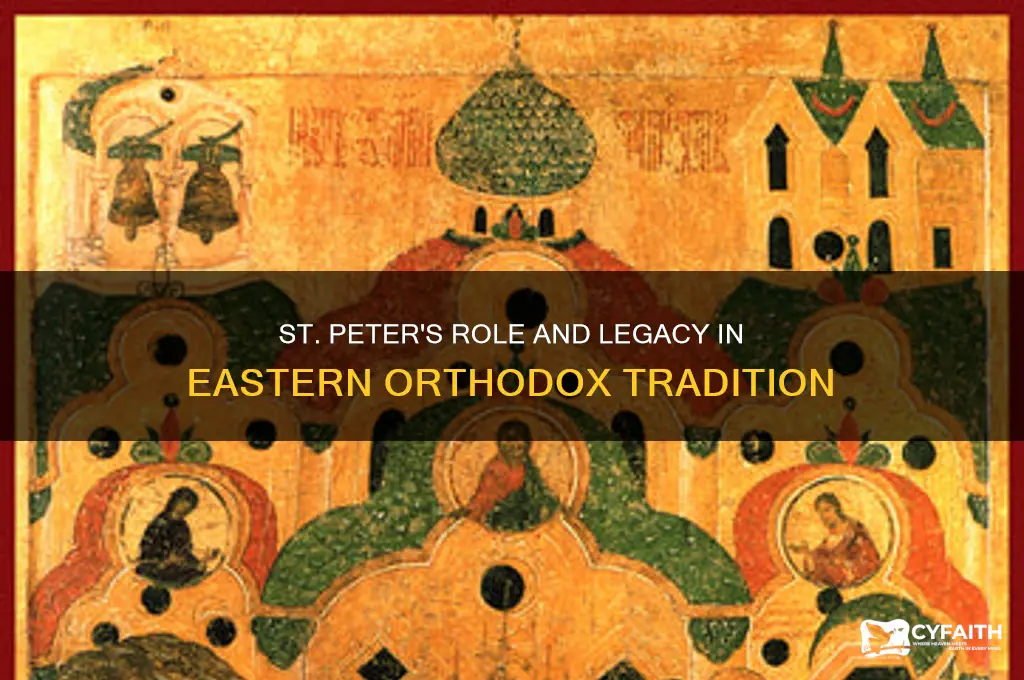 how does the eastern orthodox church view peter