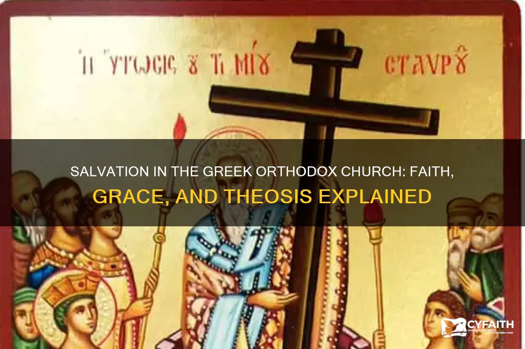 how does the greek orthodox church believe people are saved