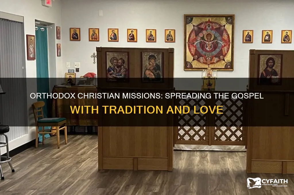 how does the orthodox christian church do missionary work