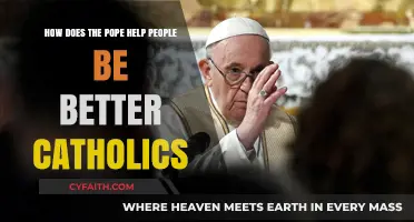 Pope's Guidance: Inspiring Catholics to Live Faithfully and Grow Spiritually