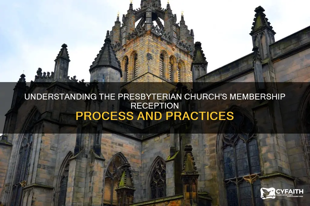 how does the presbyterian church receive members