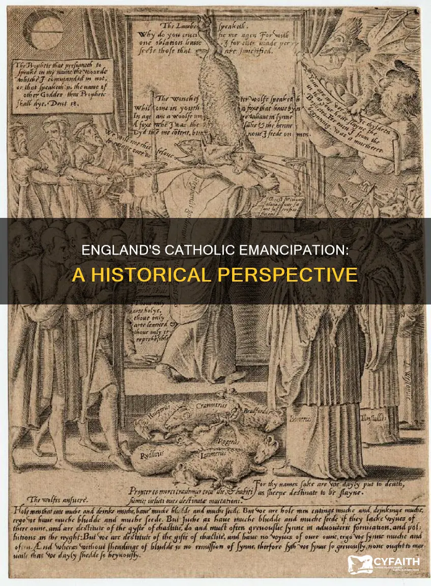 how does the presection of catholics inengland end