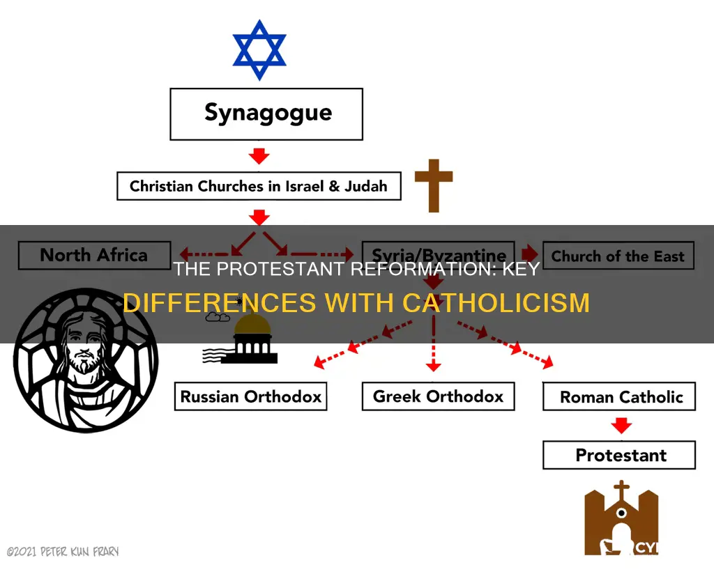 how does the protastant religion differ from catholic