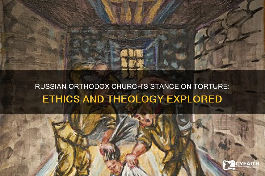 how does the russian orthodox church feel about torture