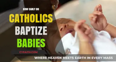 Catholics Baptize Infants: When and Why?