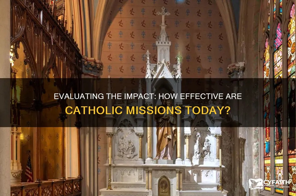 how effective is catholic mission