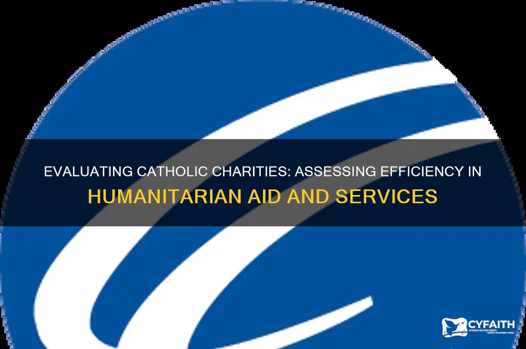 how efficient is catholic charities