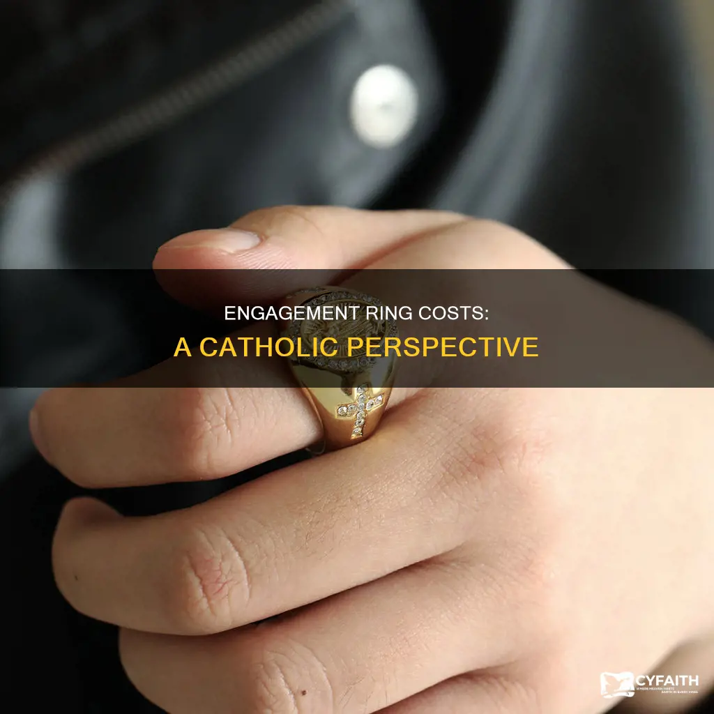 how expensive should an engagement ring be catholic