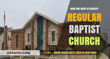 Discovering the Distance to Beckley Regular Baptist Church
