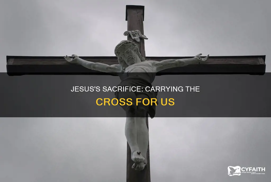 how far did jesus carry the cross catholic