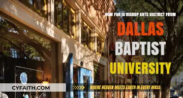 Exploring Proximity: Bishop Arts District to Dallas Baptist University