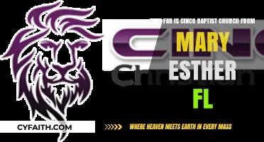 Distance from Cinco Baptist Church to Mary Esther, FL: A Comprehensive Guide