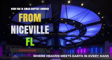 Exploring the Distance: Cinco Baptist Church to Niceville, FL