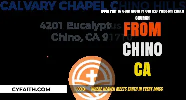 Distance from Chino, CA to Community United Presbyterian Church