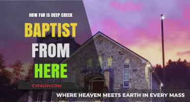 Exploring the Distance: Deep Creek Baptist Church's Proximity