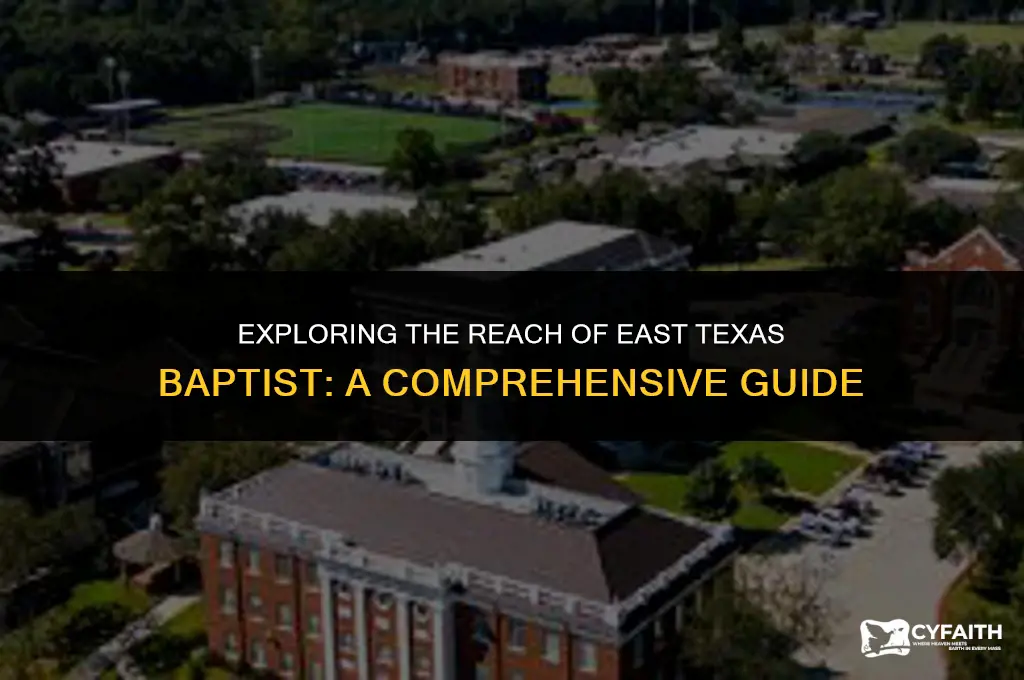 how far is east texas baptist