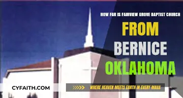 Exploring the Distance: Fairview Grove Baptist Church to Bernice, Oklahoma