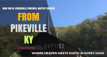 Exploring Faith: Leckieville Freewill Baptist Church's Proximity to Pikeville, KY