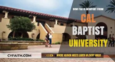 Exploring the Distance: Newport to Cal Baptist University