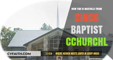 Exploring the Distance: Niceville to Cinco Baptist Church