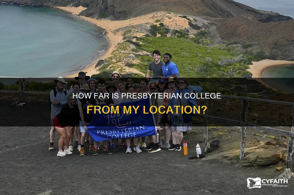 how far is presbyterian college from me