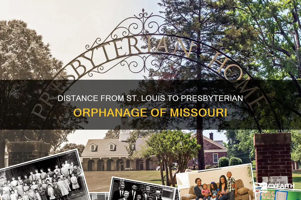 how far is presbyterian orphanage of missouri from st louis
