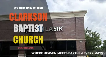 Exploring the Distance: Satilo MS to Clarkson Baptist Church