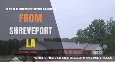 Distance and Directions: Shady Grove Baptist Church FM to Shreveport, LA