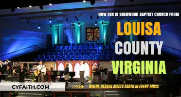 Exploring Faith: Sherwood Baptist Church's Proximity to Louisa County, Virginia