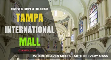 Tampa Catholic to Tampa International Mall: Distance and Directions