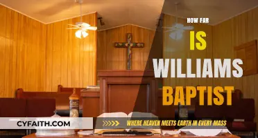 Exploring the Distance: A Journey to Williams Baptist Church