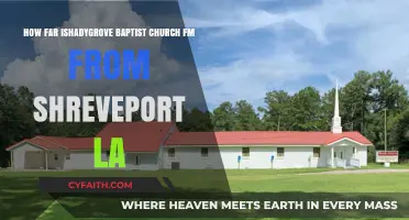 Exploring the Distance: Shady Grove Baptist Church FM to Shreveport, LA